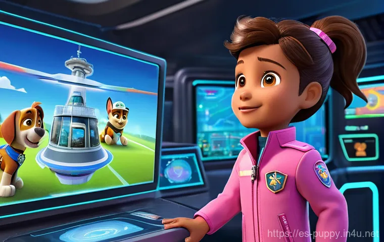 퍼피구조대 캐릭터 개발 과정 - **"A dynamic cartoon illustration depicting Marshall, the lovable Dalmatian firefighter puppy from P...